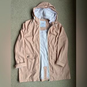 Pull And Bear Light Rose Water Pink Rain Coat - N… - image 1